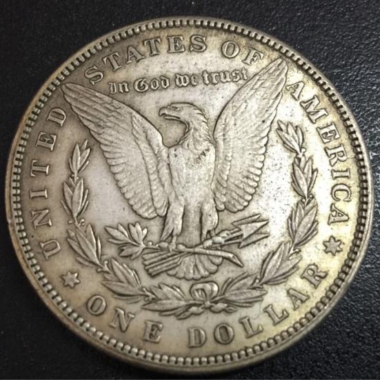 Моделирование поддельного Моргана, памятная монета на один доллар, коллекция колец, подарок