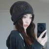 Sweet and cool feng shui washing Korean loose wind stacking hat versatile face small cold hat Baotou hat