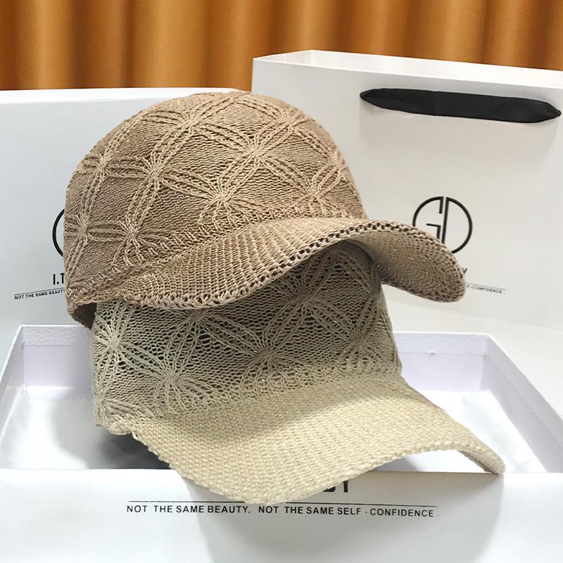 Baseball Cap for Women Summer Sun Protection Cotton and Linen Breathable Sun Hat Spring and Autumn Casual Hat