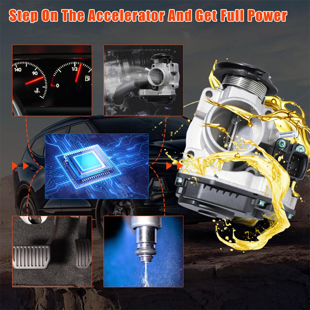 Дроссельная заслонка для Chevrolet Matiz 2011-2015 1.0L M200, Spark 2011 1.2L 96439960