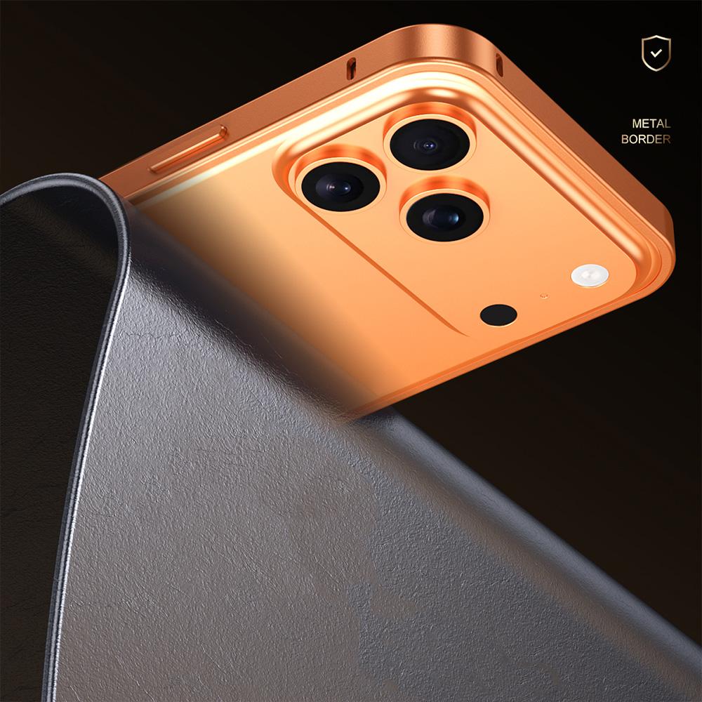 Роскошный бампер с рамкой из сплава для 17 Air 16 15 14 13 12 Pro Max Plus, противоударный, с защитой от падения, металлический каркас, аксессуары для телефона