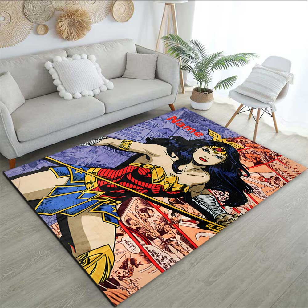 Warner Bros. Films (19) Customize your name rug, office chair cushion, home bedroom living room gift.