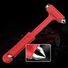 1Pc Car Safety Hammer Car Window Breaker Multifunctional Long Handle Rescue Hammer Escape Hammer Emergency Tool Safety Belt Cutter