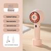 Cartoon Mini Handheld Humidifying Fan with USB Charging