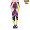 Женские красочные леопардовые принты эластичные леггинсы для йоги Фитнес Бег Тренажерный зал Спортивные брюки для активного отдыха