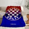 HNK Hajduk Split Portable Blanket/Soft Blanket Bedding Blanket Suitable for Travel Camping Living Rooms Offices Sofas Fan Gifts