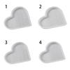 Heart Candle Mold Heart Resin Silicone Mold for DIY Candle Soap Plaster Ornament Home Decor Non Stick Easy to Demold