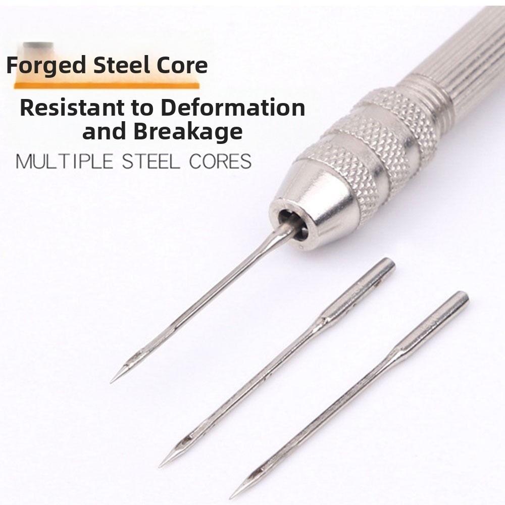 9 pcs/set Straight Hook Shoe Thread Repair Tool Hand Quilting Needles  Leather Repair Sewing Tool