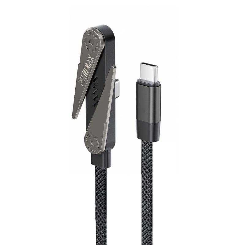 Плетеный USB C кабель, 1,5 м, поддерживает зарядку 240 Вт и стабильную передачу данных для телефона