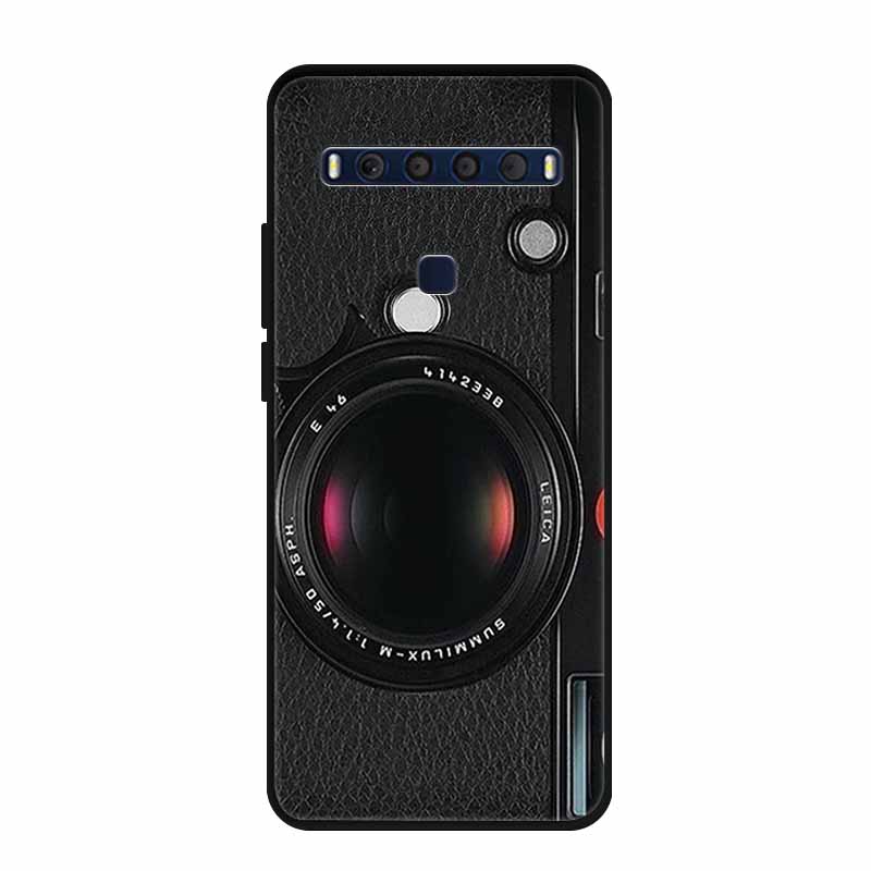 For TCL 10L Case Cool Fashion Silicone Soft TPU Phone Covers for TCL 10 Lite Case 10Lite Coque for TCL10L T770H T770B 4187U Bag