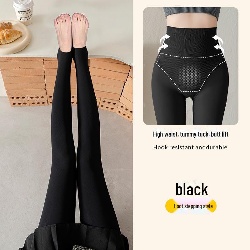 «Женские бархатные теплые колготки с защитой от зацепов — прозрачные, легкие чулки и утолщенные леггинсы для верхней одежды»