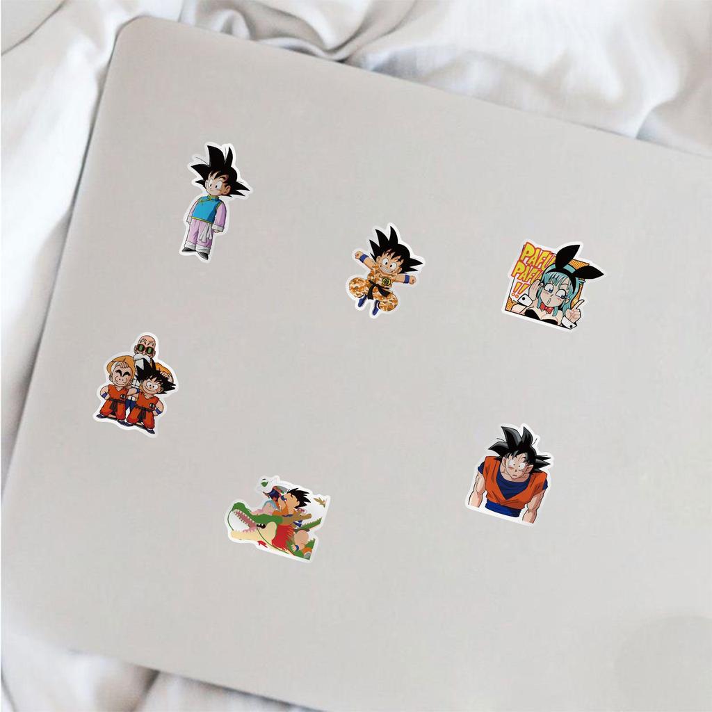 50 шт. аниме наклейки для рук, шлем, скейтборд, водонепроницаемый DIY Dragon Ball, набор наклеек, милый чехол для ноутбука, кожаный чехол для телефона