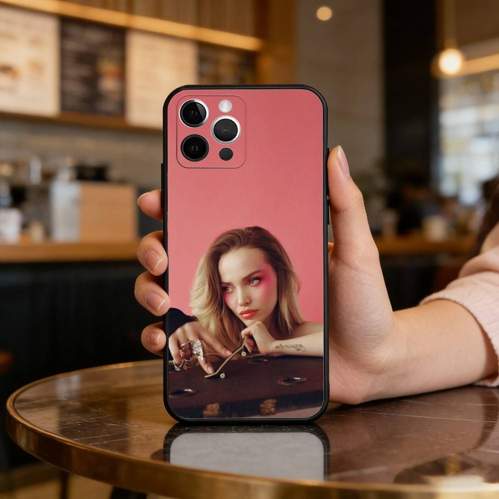 Dove Actor C-Cameron Phone Case For iPhone 17,16,15,14,13,12,11 Plus,Pro Max,Soft Silicone Black Cover
