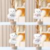 Plush Bear Toy Cute Doll For Girls Bag Pendant Gift Accessory