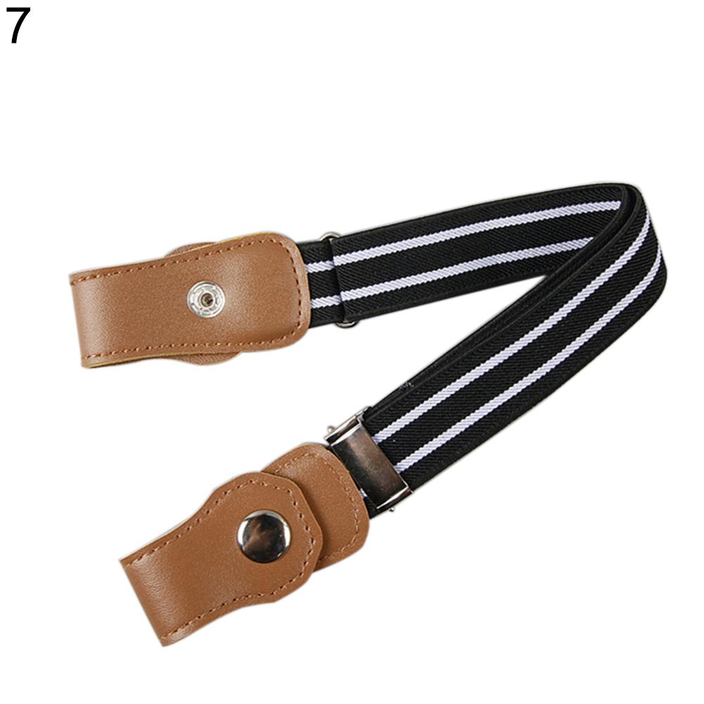 Дети дети мальчик девочка пряжка свободный регулируемый эластичный поясной ремень пояс