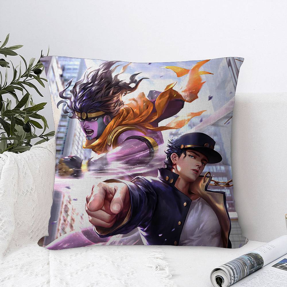 Японская Чехол для подушки JoJo's Bizarre Adventure Декоративная Подушка Диван Домашний Декор Чехол Чехлы для подушек