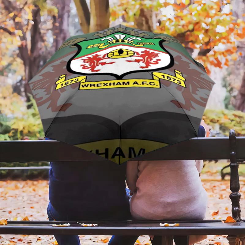 Rexham A.F.C. Heritage Emblem Folding umbrella Suitable for all seasons Umbrella Sun umbrella Sun umbrella printing