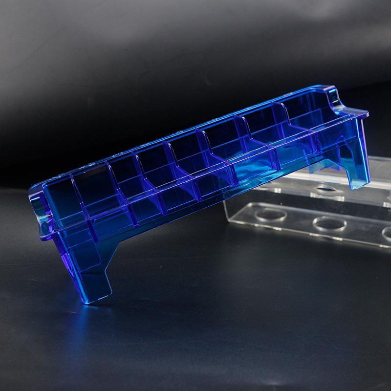 Универсальная прямоугольная пластиковая направляющая, ящик для хранения расчески, парикмахерская, электрическая машинка для стрижки волос, органайзер-контейнер для расчески