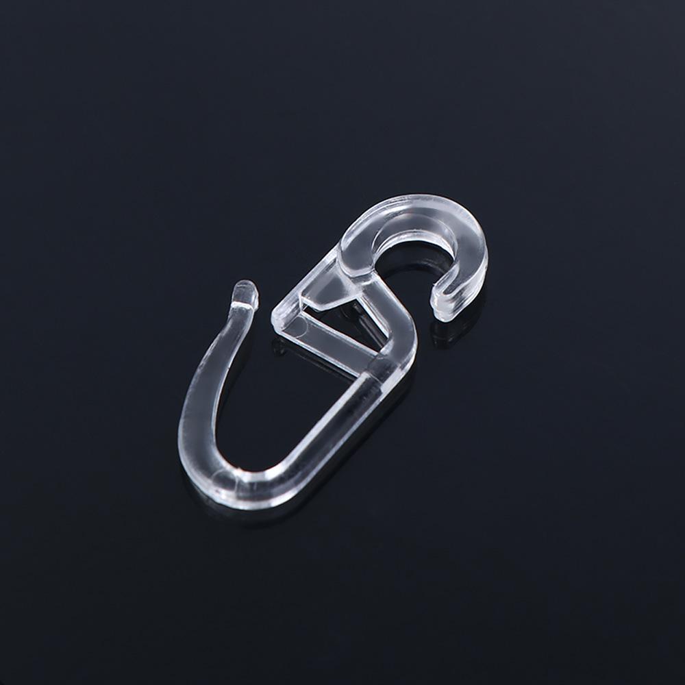 20pcs Durable Home Decor Special Curtain Hooks Sliding Hook Wall Ring Curtains Accessories