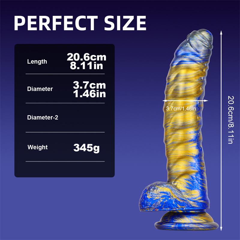 Гусеница Мягкий Силикон Смешанный Цвет Гетероморфный Дилдо Женская Мастурбация См Секс-Игрушки Товары для взрослых