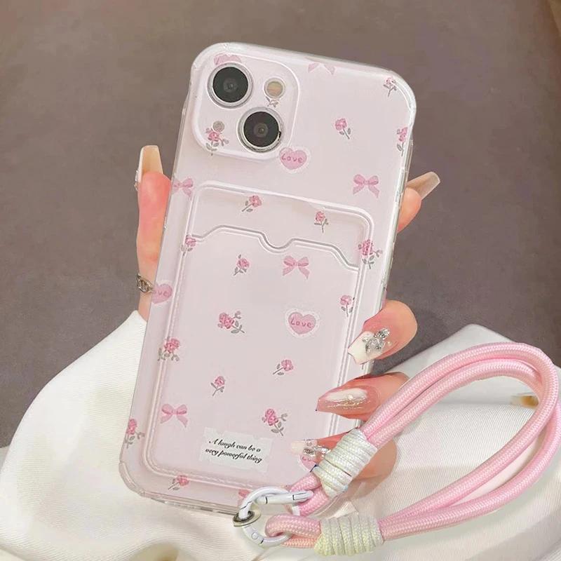 Чехол для Xiaomi Redmi Note 13 14 Pro Plus 12 11 10 Pro 12S 11S 9S 13C 12C 10C 9C 9A A2 A1 Покрытие TPU Бабочка Держатель для фотокарточек