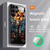 Hot Therose window beauty Phone Case For Samsung S26 S25 S24 S23 S22 S21 S20 Plus Ultra Glass Magnetic Case