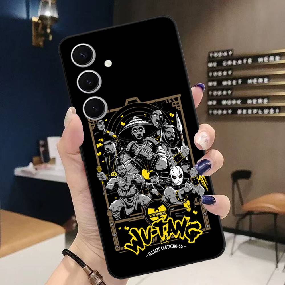 Wu-Tang Wu T-Tang C-Clan Phone Case For Samsung S 24 fe 25 Ultra plus 20 lite 21 30 22 23 24 22 Ultra 5G Fundas