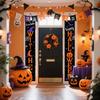 Баннер на дверь на Хэллоуин, Куплет с атмосферой ужаса на Хэллоуин, Декоративный подвесной флаг, Подходит для домашних вечеринок