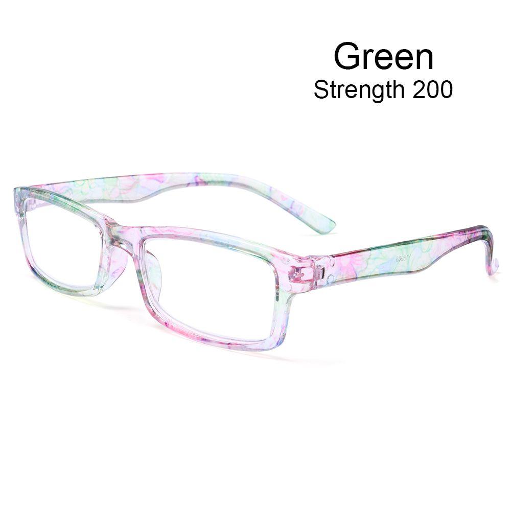 Fashion Elegant Portable Flowers Reading Glasses Eyeglasses Ultra Light Frame Eye Protection