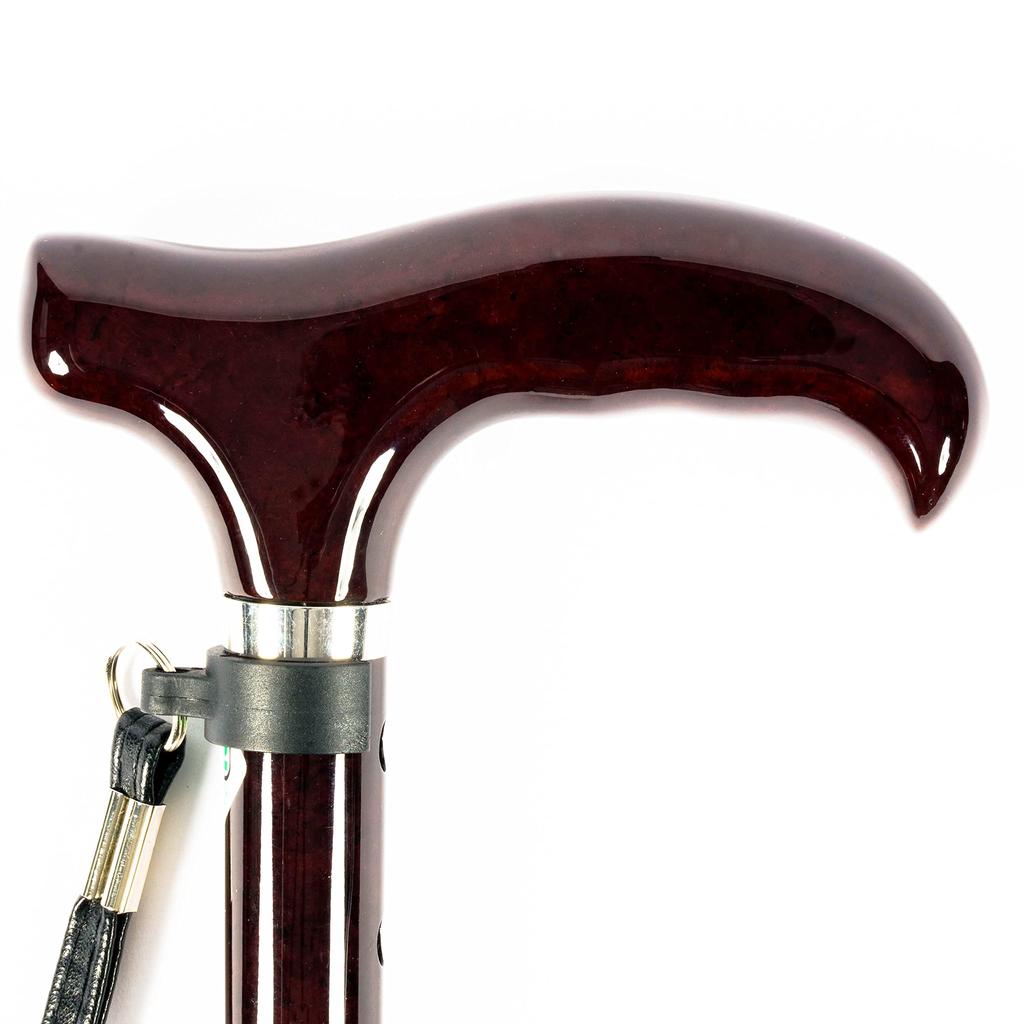 Суперлегкий 200 г полностью карбоновый компактный 22 см складной телескопический винный PC04 трость/темный