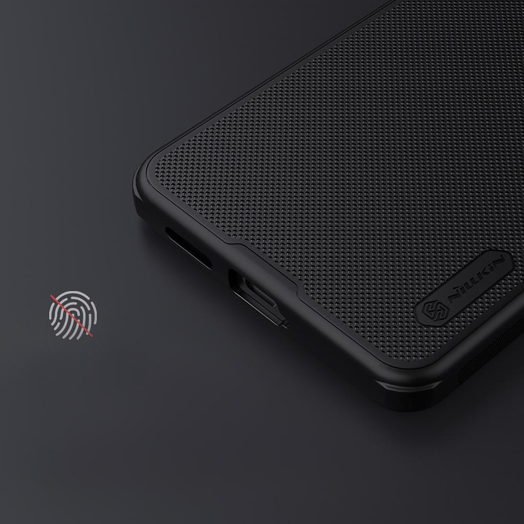 Nillkin Super Frosted Shield Pro Case for Xiaomi Redmi Note 13 Pro 5G / Poco X6 5G - Black