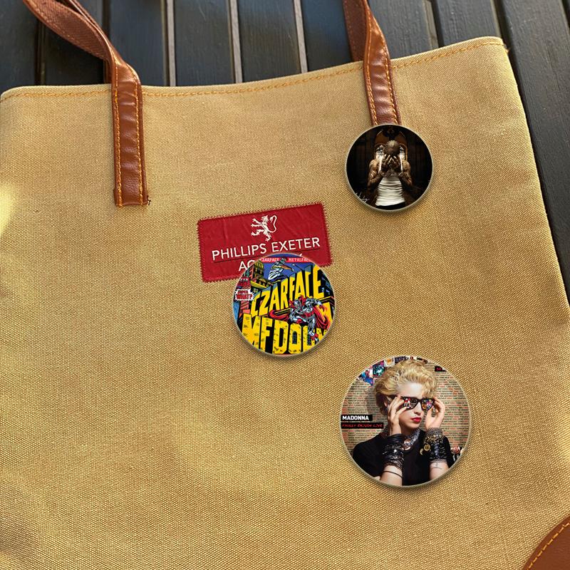 32/44/58 мм музыкальная булавка для крышки Ablum ручная работа брошь для одежды мультяшный косплей значок украшение на рюкзак ювелирные изделия подарок