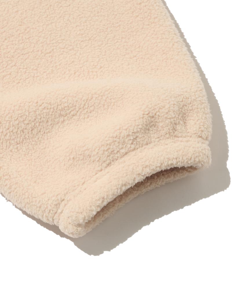 ROIDESROIS Cozy Bear Sherpa Fleece Jogger Pants (Ivory)