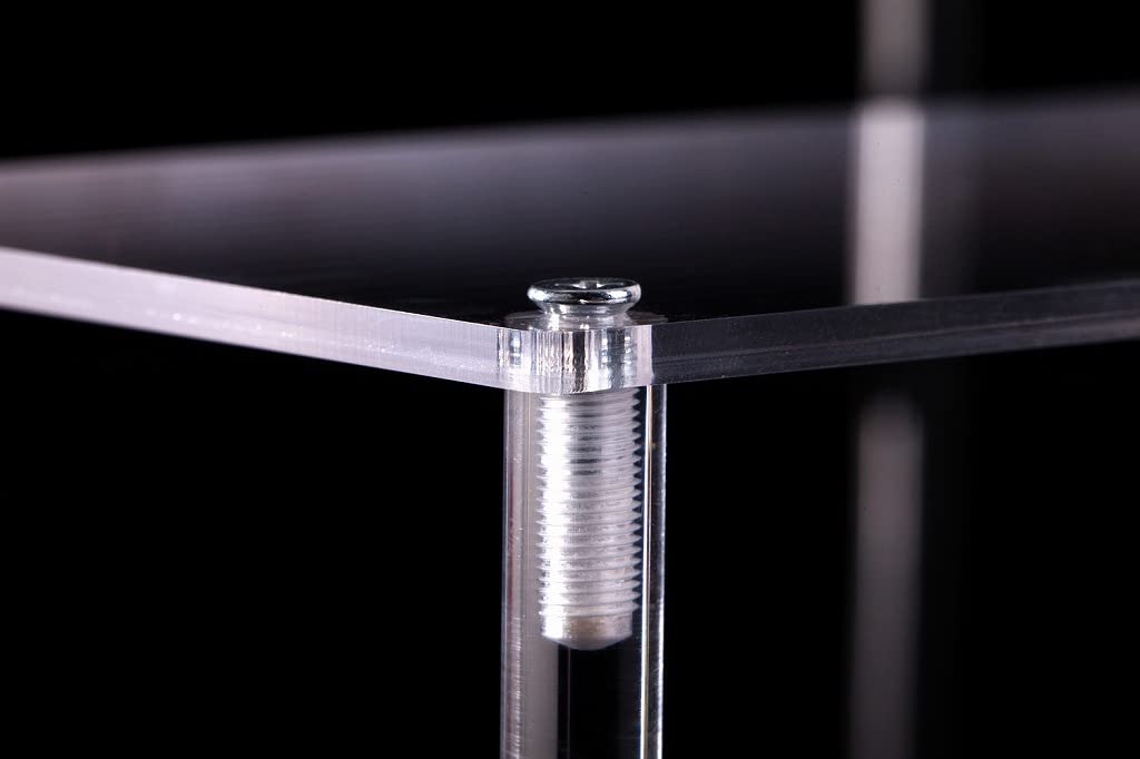 3-Tier Acrylic Display Stage, Figure/Collection Stand, Acrylic Stand, Collection Case, Assembled