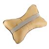 Comfortable Auto Seat Head Neck Rest Cushion PU Leather Headrest Pillow Pad  Car Decoration