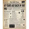 50th Birthday Decorations for Women or Men, Classy Vintage Table Decor, 50th Birthday Gifts for women, Funny 50 Birthday Sign for Him or Her, Back in