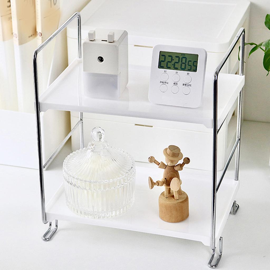 Настольная подставка-органайзер для макияжа PP Кованое желе Съемный Легкий доступ Органайзер для специй для