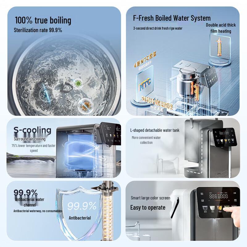 Midea Little Magic Cube Plus 5L Instant Hot Water Dispenser CN plug (adapter included)