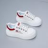 2025 Spring New Korean Version Ins Breathable Little White Shoes Women's Low-top Casual Board Shoes Platform Muffin Shoes GT8803