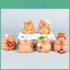 Capybara Cartoon Pvc Model With Collectible Anime Design For Fans