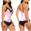 Sexy Lingerie Lace Women's Satin Silk Sleepwear Pajamas Lingerie Sexy  Erotic Nightdress New Sexy Underwear Fashion