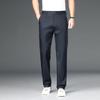 Men's Thin Elastic Straight Business Casual Pants