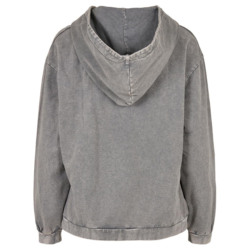 Build Your Brand Womens/Ladies Acid Wash Oversized Hoodie