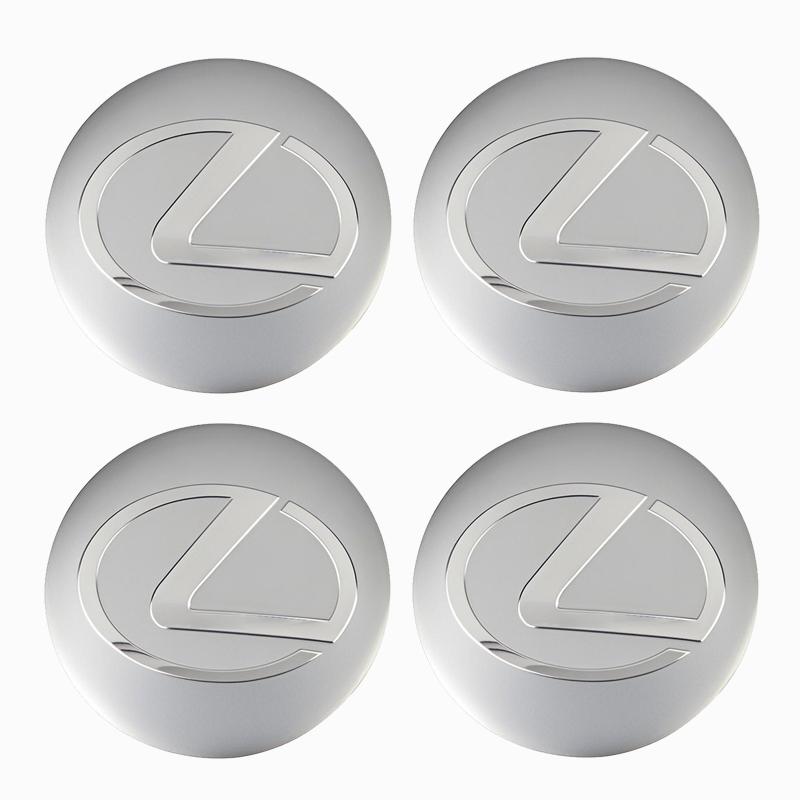 car 4Pcs 3D Car Wheel Hub Center Metal Decals Sticker Accessories Lexus Fsport RX330 IS250 Ct200h ES300h RX350 IS300h NX300h NX
