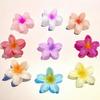 Bauhinia Plumeria Flower Hairpin Shark Clip for Women