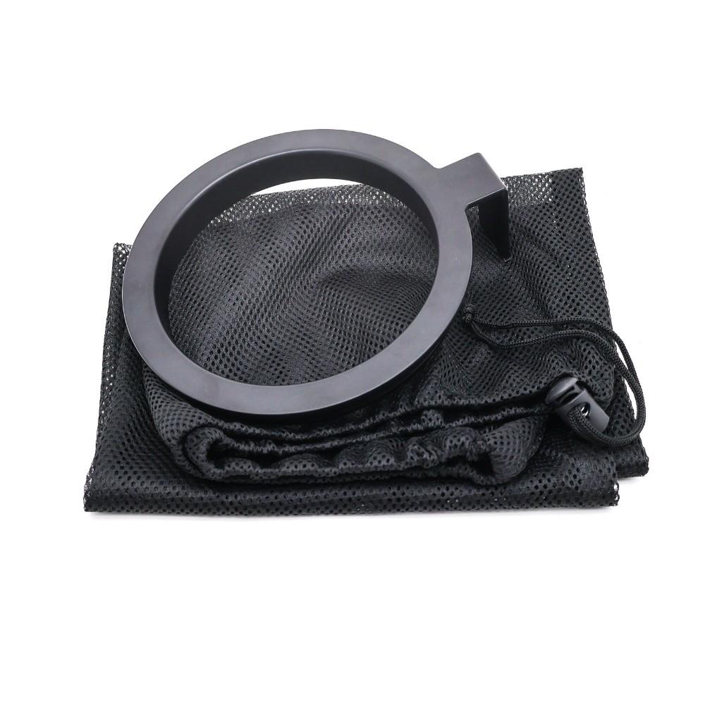 Collapsible Trash Bag Holder Foldable Mesh Trash Bag Outdoor Use