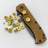 Custom Emerso Knives CQC & Commander Brass Thumb Button Screw