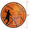 Баскетбольная вечеринка одноразовая посуда Baketball спортивные тарелки салфетки мальчики Happy Sports тема баскетбол день рождения принадлежности