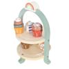 Wooden Afternoon Tea Toys Cake and Pastry Tower Toy Two Tier Dessert Treats Toys for Parent