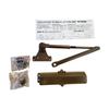 Nippon Door Check Manufacturing New Star Parallel Door Closer with Stop Burnt Umber 1 Piece P-183